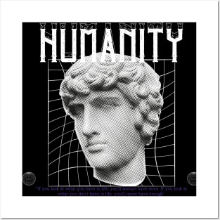 Humanity greek mythology streetwear Posters and Art